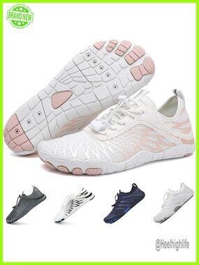 Barefoot Wide Toe Water Shoes Breathable Non-Slip Athletic Lightweight for